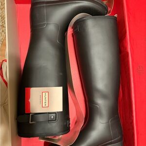 Hunter Original Black Rain Boots